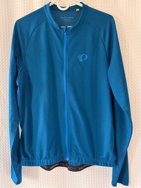 Pearl Izumi Teal-Blue Lightweight Cycling Jacket